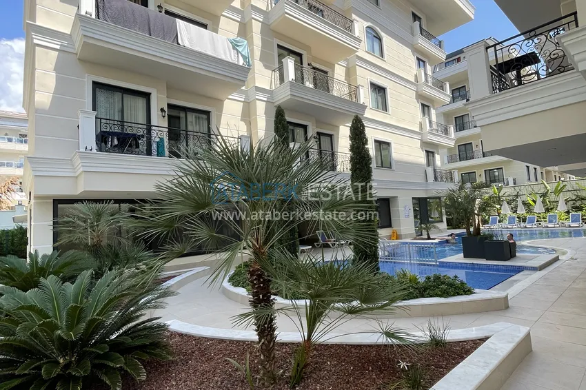 2+1 duplex in the center of Alanya, Cleopatra beach area — complex with a rental license 11