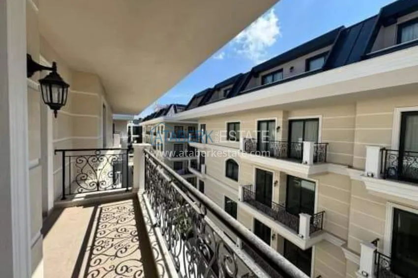 Purchase 2+1 duplex in the center of Alanya, Cleopatra beach area — complex with a rental license 10