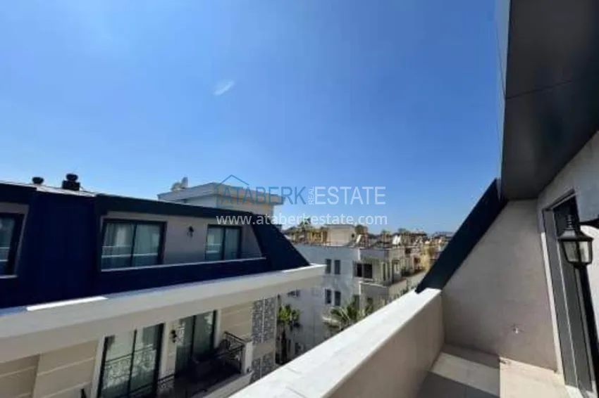 Purchase 2+1 duplex in the center of Alanya, Cleopatra beach area — complex with a rental license 11