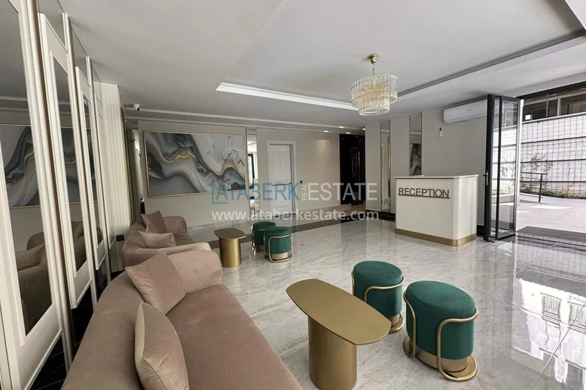 2+1 duplex in the center of Alanya, Cleopatra beach area — complex with a rental license 15