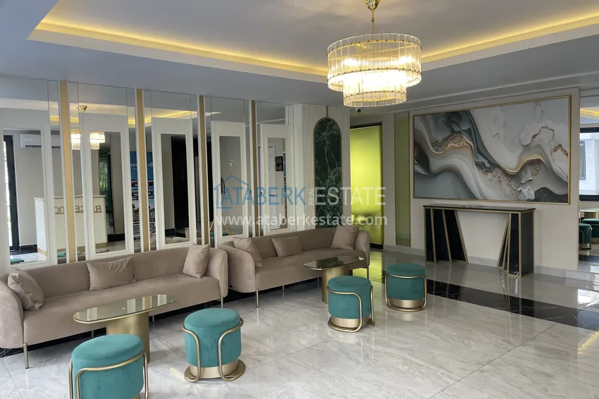 2+1 duplex in the center of Alanya, Cleopatra beach area — complex with a rental license 16