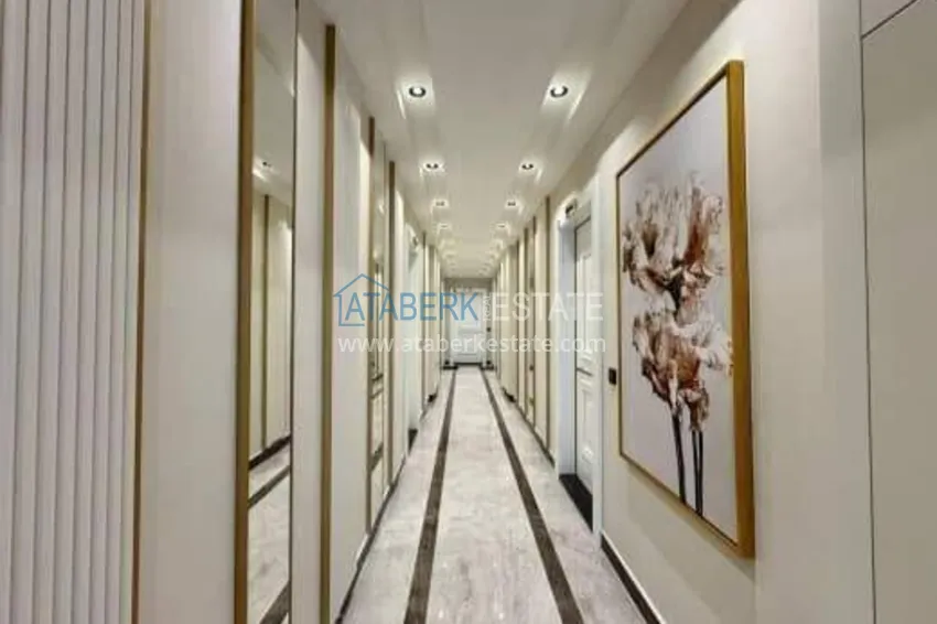 2+1 duplex in the center of Alanya, Cleopatra beach area — complex with a rental license 25