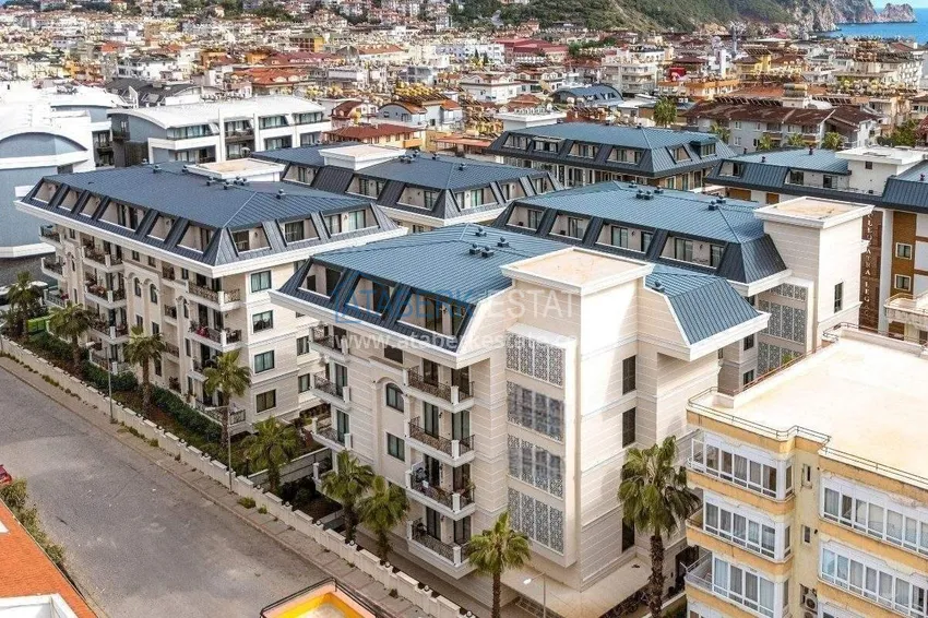 2+1 duplex in the center of Alanya, Cleopatra beach area — complex with a rental license 2