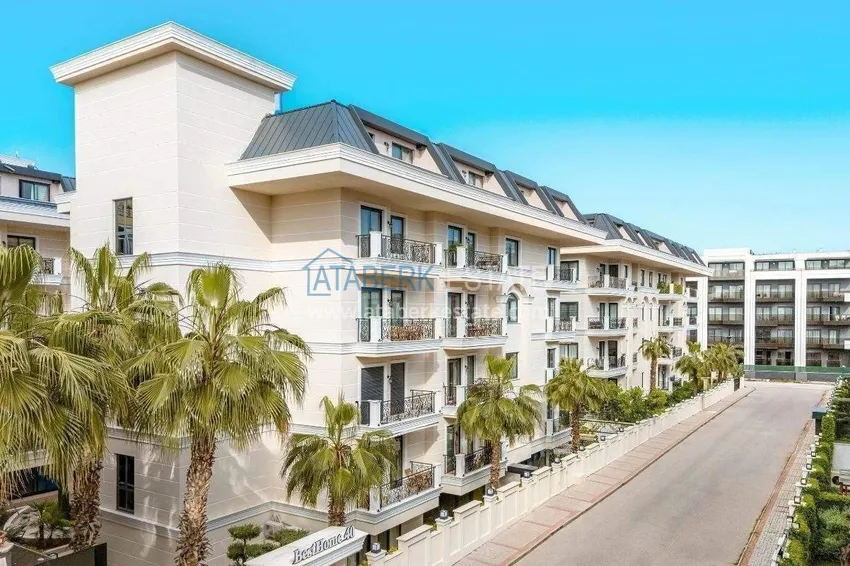 2+1 duplex in the center of Alanya, Cleopatra beach area — complex with a rental license 4
