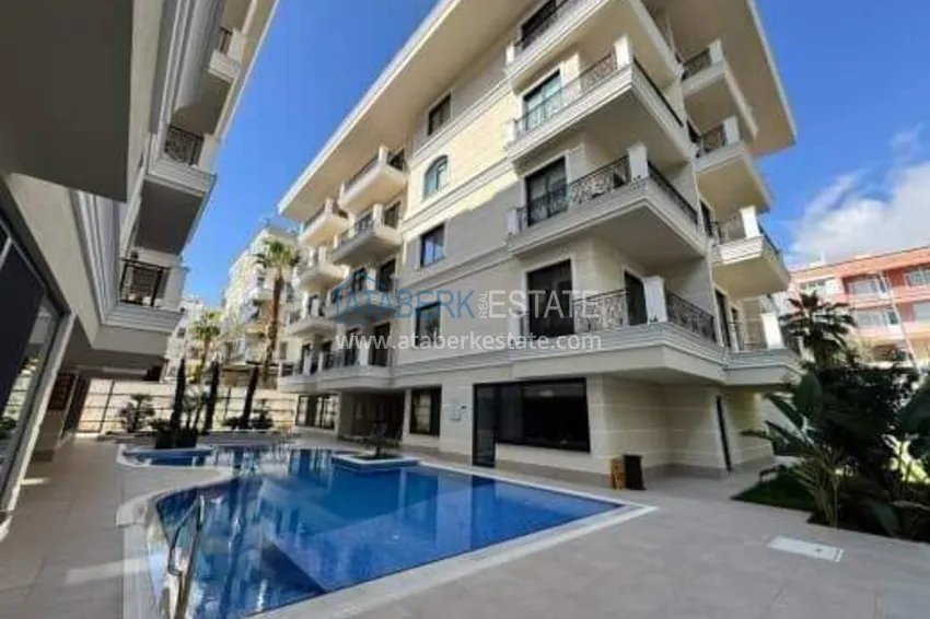2+1 duplex in the center of Alanya, Cleopatra beach area — complex with a rental license 7