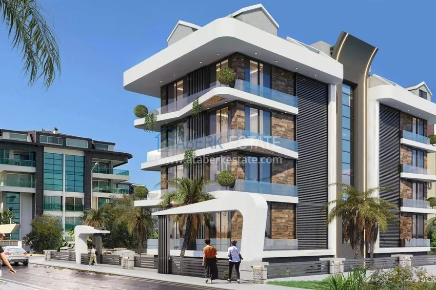 Apartments from a developer in Alanya, for a residence permit and citizenship - a premium boutique complex in the Kestel district 3