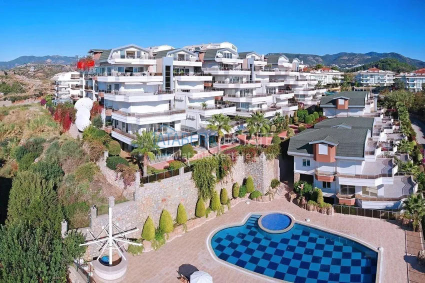 2+1 apartment with sea view in Konakli area — property for a residence permit in Alanya 11