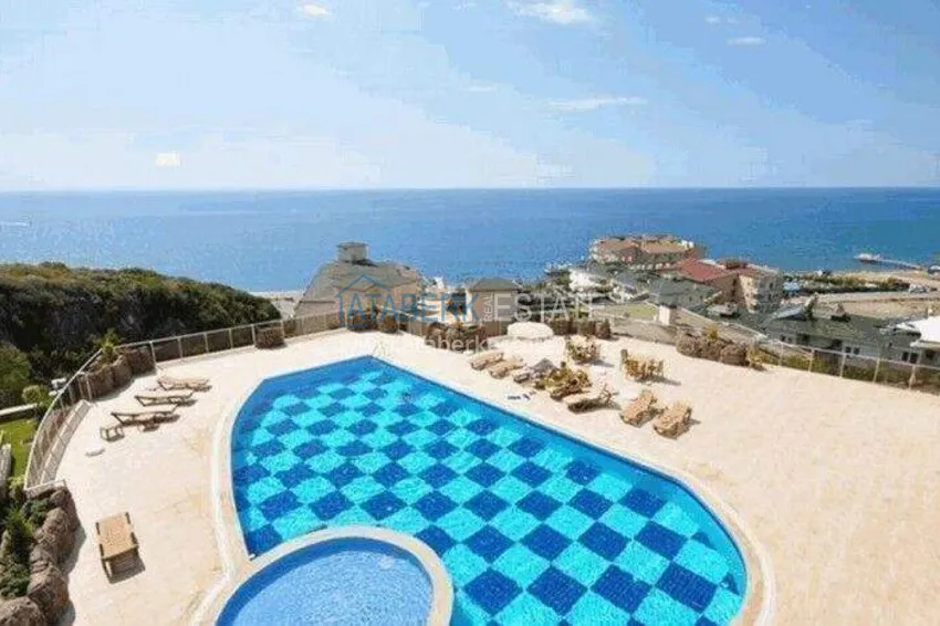2+1 apartment with sea view in Konakli area — property for a residence permit in Alanya 13