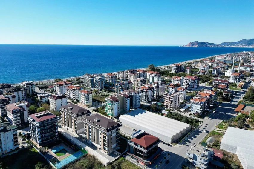 3+1 penthouse in Alanya, Kestel district — residence permit, installments up to 3 years, sea and mountain views 2