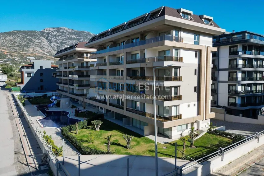 3+1 penthouse in Alanya, Kestel district — residence permit, installments up to 3 years, sea and mountain views 3