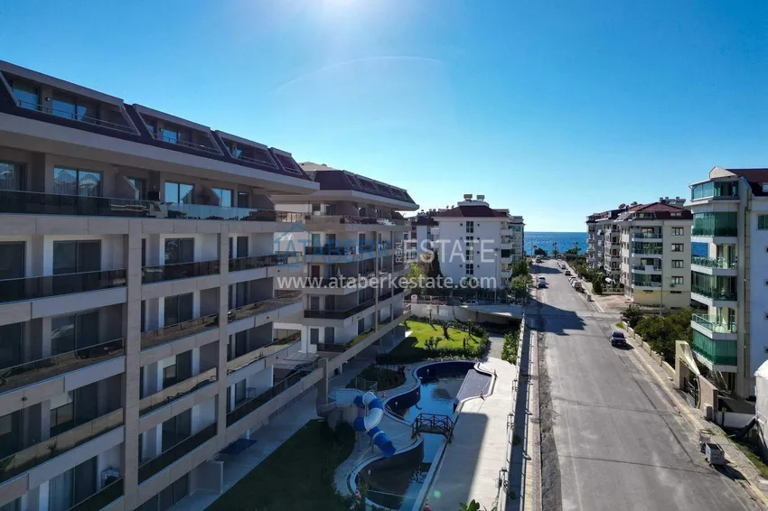 3+1 penthouse in Alanya, Kestel district — residence permit, installments up to 3 years, sea and mountain views 4