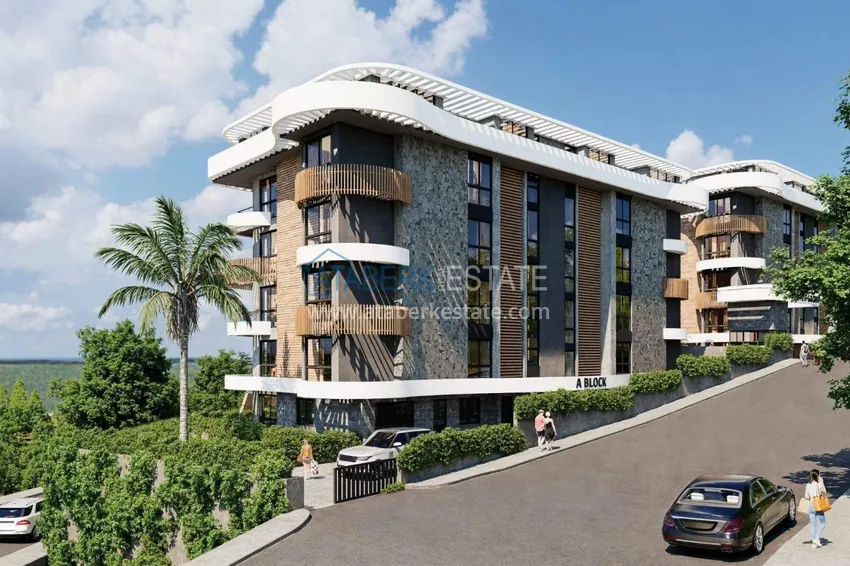 Luxury investment complex in Kestel - apartments with sea views, installments up to 36 months 9