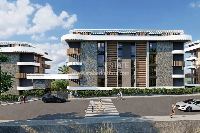 Luxury investment complex in Kestel - apartments with sea views, installments up to 36 months 10