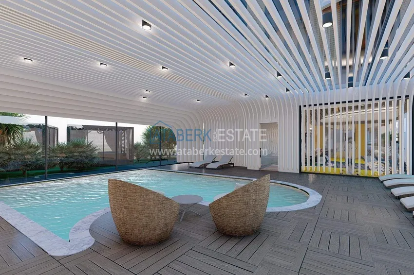 Luxury investment complex in Kestel - apartments with sea views, installments up to 36 months 30