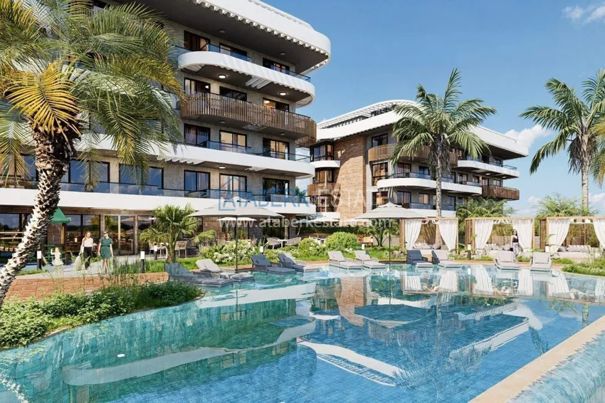 Luxury investment complex in Kestel - apartments with sea views, installments up to 36 months 13