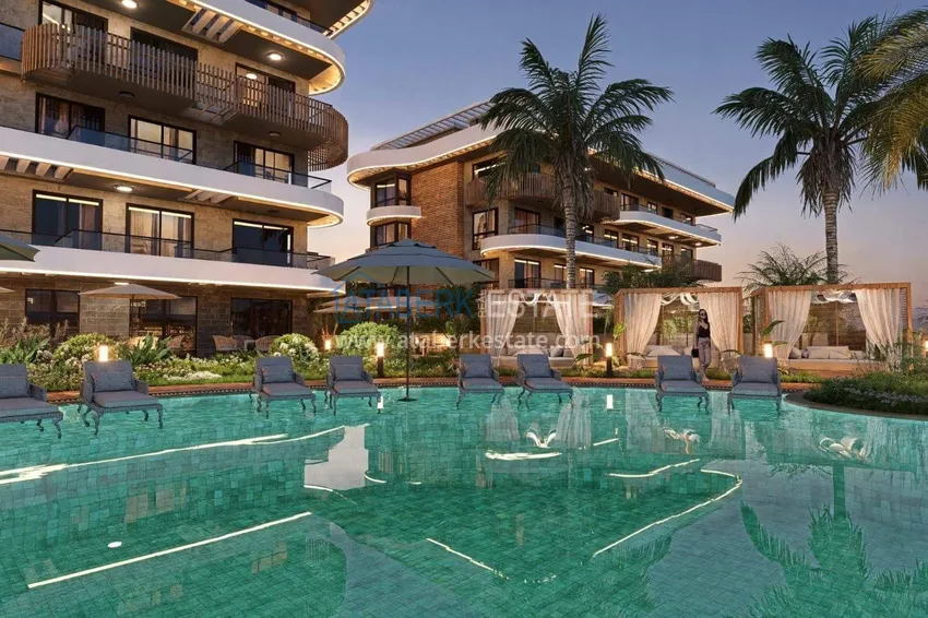 Luxury investment complex in Kestel - apartments with sea views, installments up to 36 months 15