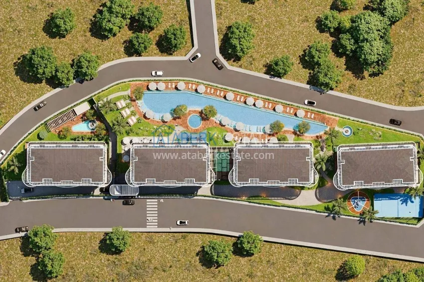 Luxury investment complex in Kestel - apartments with sea views, installments up to 36 months 17