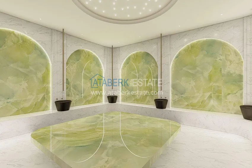 Luxury investment complex in Kestel - apartments with sea views, installments up to 36 months 37