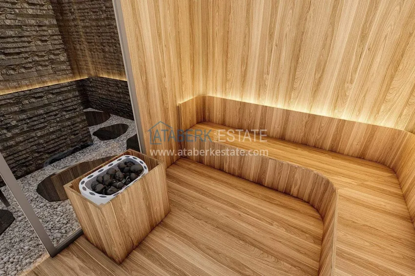 Luxury investment complex in Kestel - apartments with sea views, installments up to 36 months 41