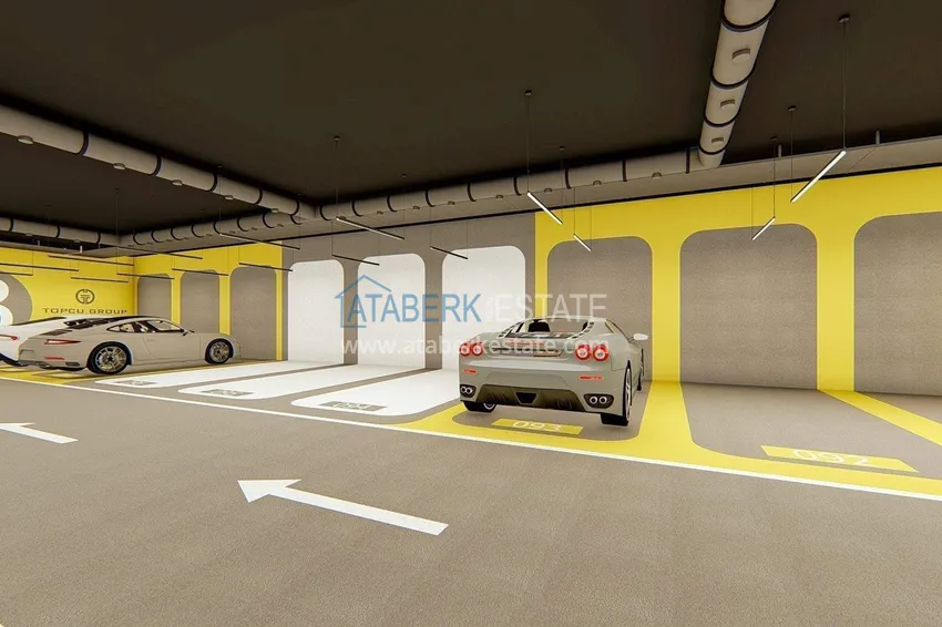 Luxury investment complex in Kestel - apartments with sea views, installments up to 36 months 44
