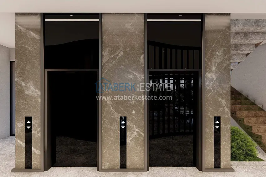 Luxury investment complex in Kestel - apartments with sea views, installments up to 36 months 46