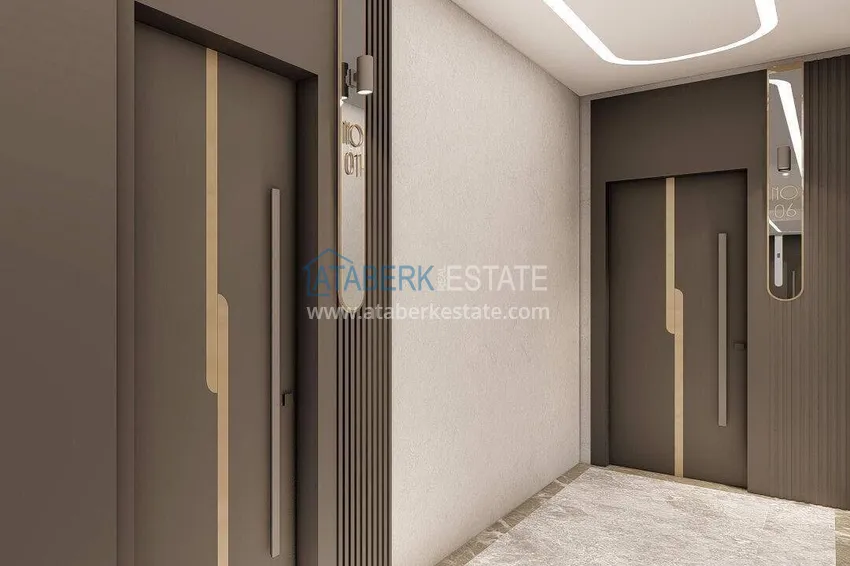 Luxury investment complex in Kestel - apartments with sea views, installments up to 36 months 47