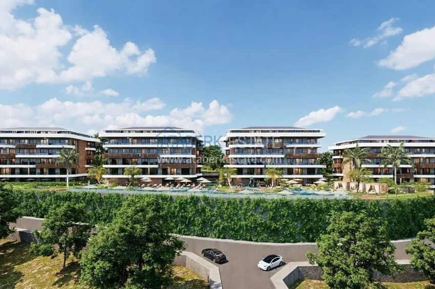Luxury investment complex in Kestel - apartments with sea views, installments up to 36 months 4
