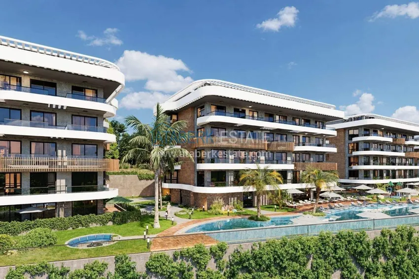 Luxury investment complex in Kestel - apartments with sea views, installments up to 36 months 7