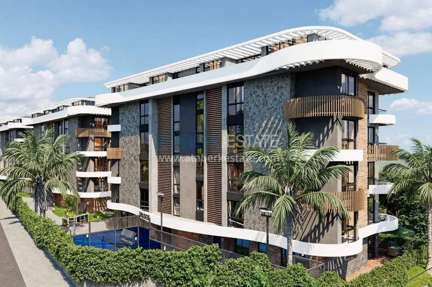 Luxury investment complex in Kestel - apartments with sea views, installments up to 36 months 8
