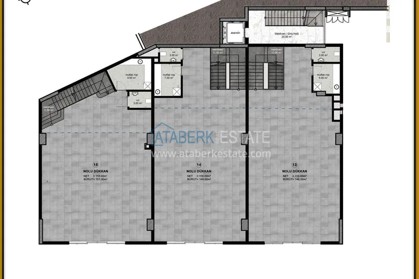 Buy cheap Business center in Alanya, Oba district - commercial real estate from the developer with installments up to 2 years 2