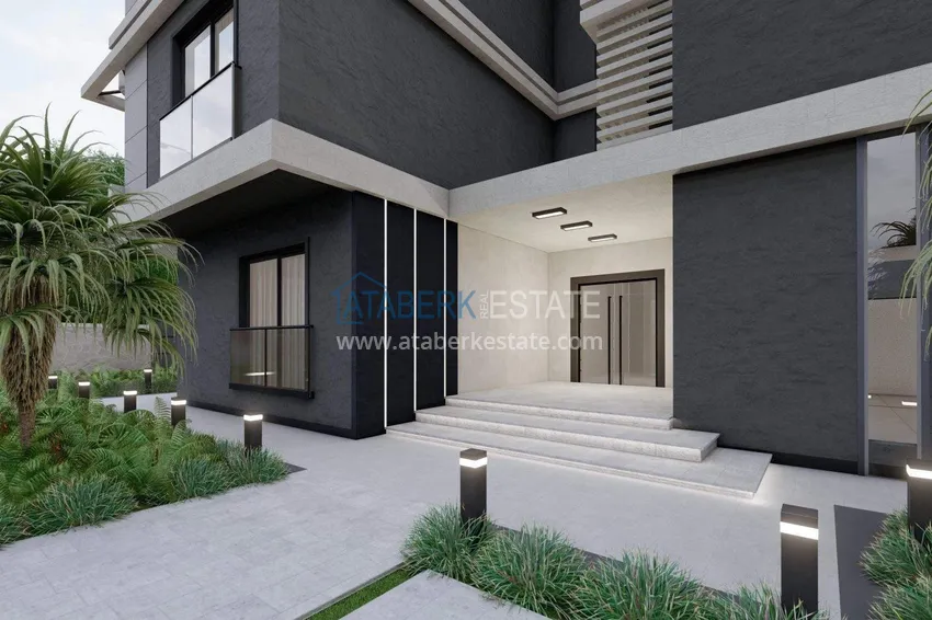 Apartments from a developer with installments in Alanya - boutique complex under construction in Gazipasa 11