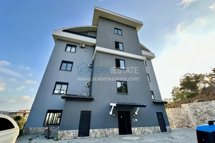 1+1 apartment in Alanya, Demirtas district - new furniture, hot price 12 