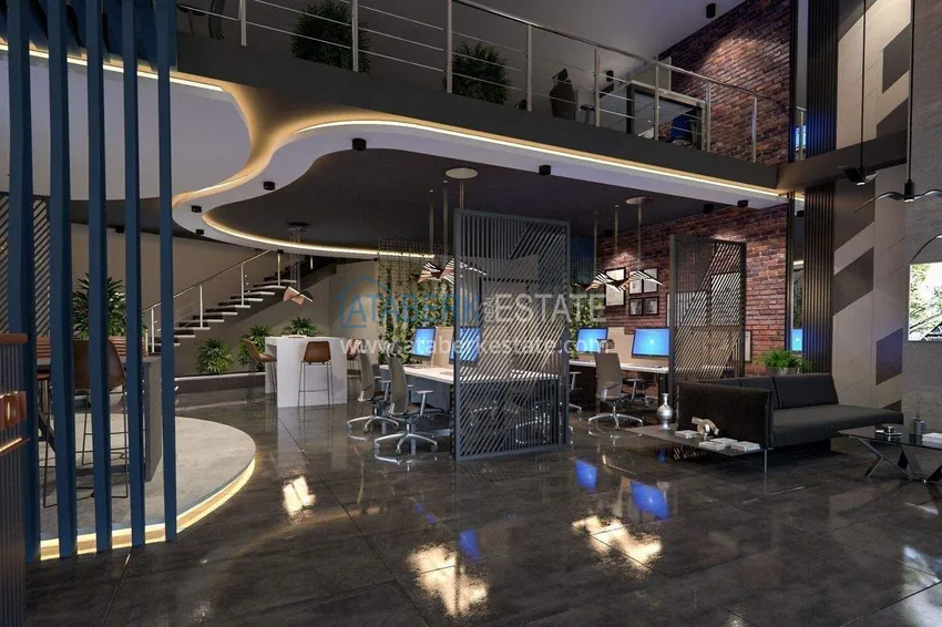 Business center in Alanya, Oba district - commercial real estate from the developer with installments up to 2 years 19