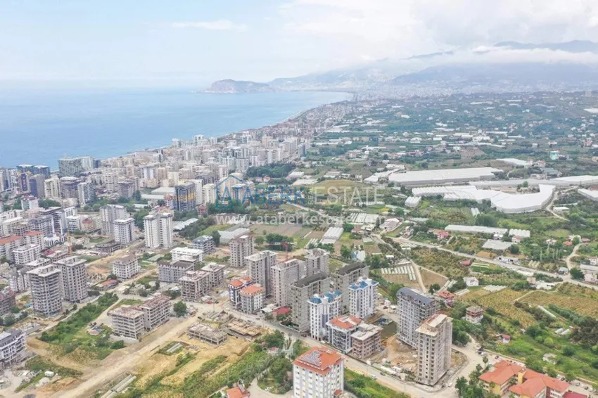 Apartments from a developer in Alanya with installments of up to 24 months - a complex under construction in the center of Mahmutlar 4 