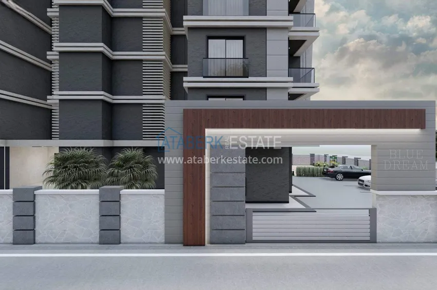 Apartments from a developer with installments in Alanya - boutique complex under construction in Gazipasa 4