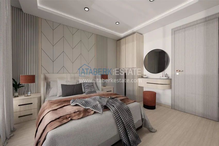 Purchase Apartments from a developer with installments in Alanya - boutique complex under construction in Gazipasa 4