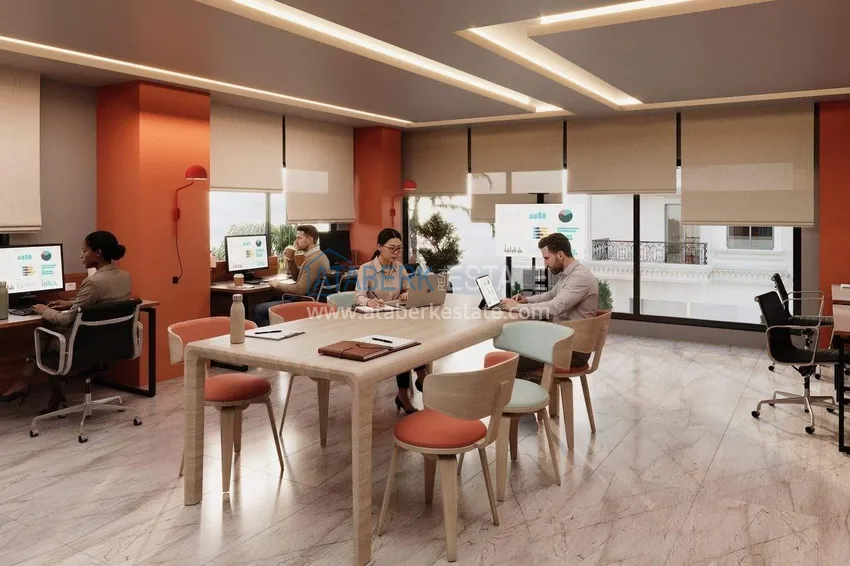 Apartments from a developer in Alanya with installments of up to 24 months - a complex under construction in the center of Mahmutlar 17 