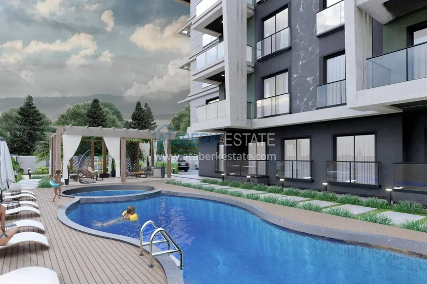 Apartments from a developer with installments in Alanya - boutique complex under construction in Gazipasa 5
