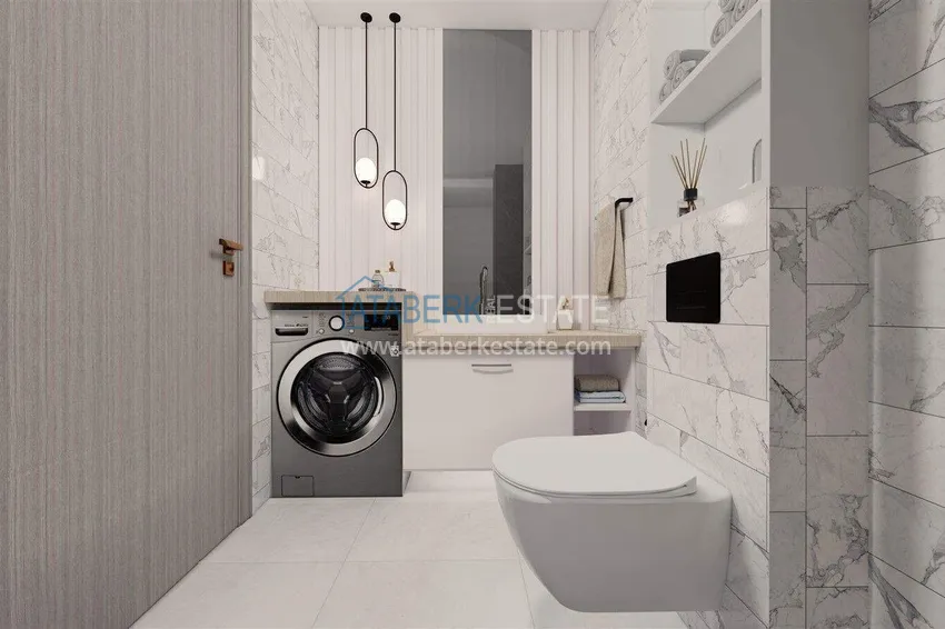 Purchase Apartments from a developer with installments in Alanya - boutique complex under construction in Gazipasa 5