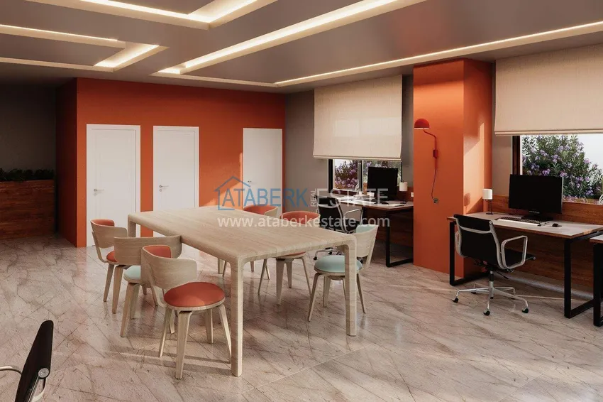 Apartments from a developer in Alanya with installments of up to 24 months - a complex under construction in the center of Mahmutlar 18 