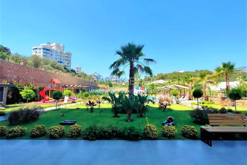 2+1 apartment in Alanya, Tosmur district - furnished, mountain and sea view 7 