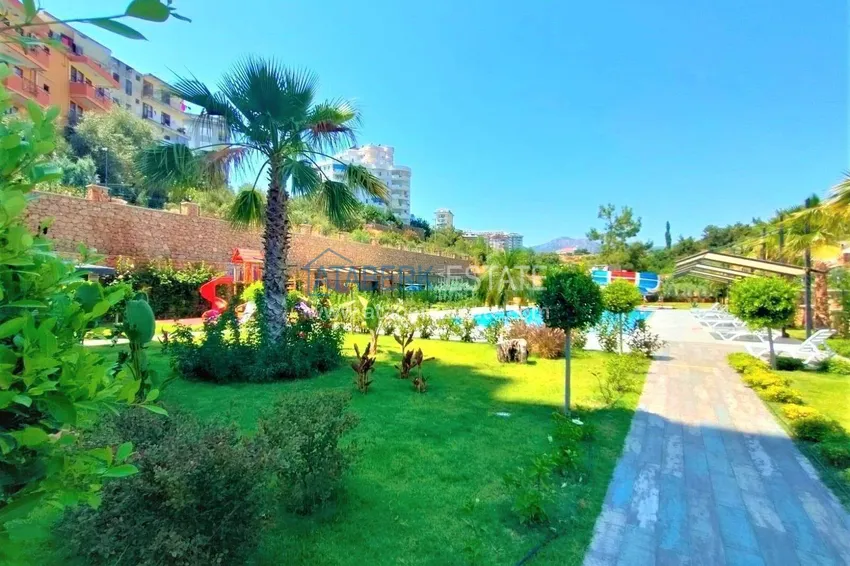 2+1 apartment in Alanya, Tosmur district - furnished, mountain and sea view 8 