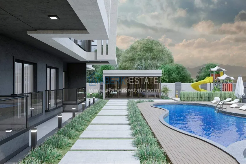 Apartments from a developer with installments in Alanya - boutique complex under construction in Gazipasa 8