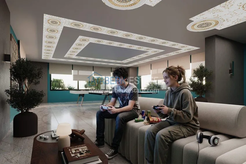 Apartments from a developer in Alanya with installments of up to 24 months - a complex under construction in the center of Mahmutlar 21 