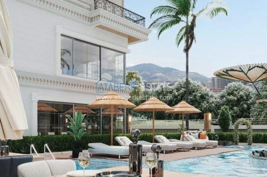 Apartments from a developer in Alanya with installments of up to 24 months - a complex under construction in the center of Mahmutlar 12 