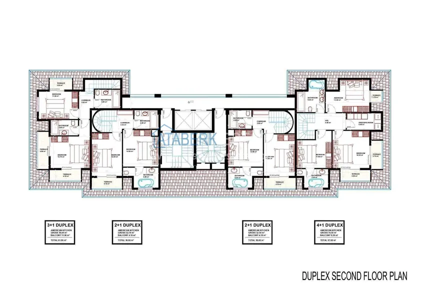 Buy cheap Apartments from a developer in Alanya with installments of up to 24 months - a complex under construction in the center of Mahmutlar 6 