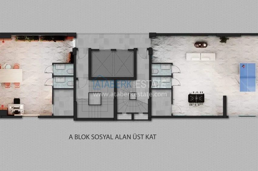 Buy cheap Apartments from a developer in Alanya with installments of up to 24 months - a complex under construction in the center of Mahmutlar 2 