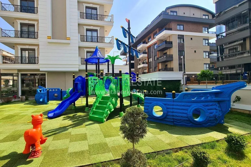 Apartments from a developer with installments in Alanya - a comfort-class complex in the Oba area 10