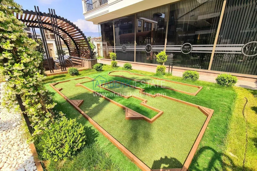 Apartments from a developer with installments in Alanya - a comfort-class complex in the Oba area 15