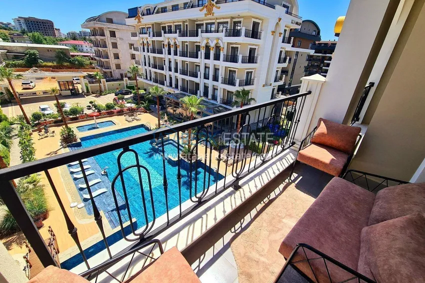 Purchase Apartments from a developer with installments in Alanya - a comfort-class complex in the Oba area 15